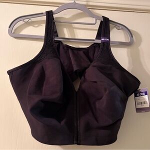 Catherines Black Full-Coverage Bra